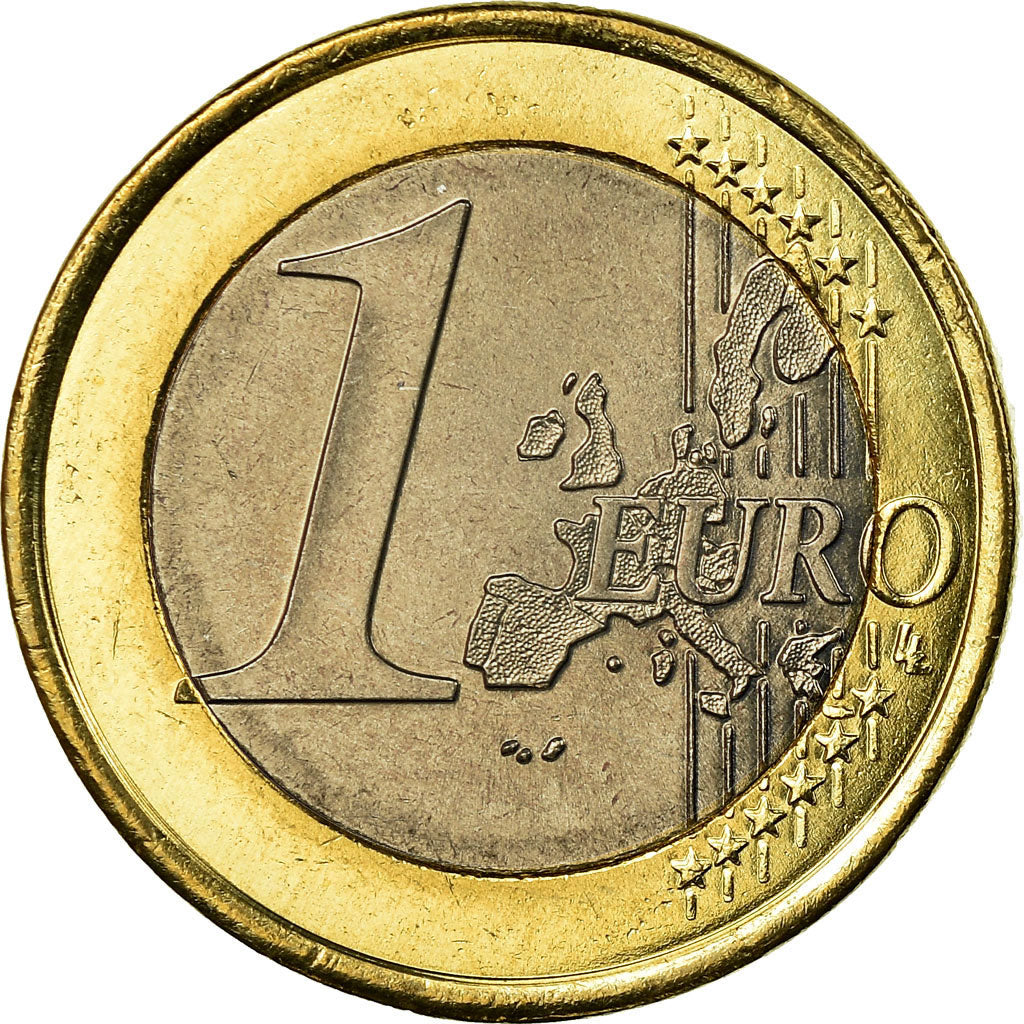 France, Euro, 2001, MS(65-70), Bi-Metallic, KM:1288
