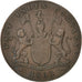 INDIA - BRITANNICA, MADRAS PRESIDENCY, 20 Cash, 1803, Soho Mint, Birmingham,...