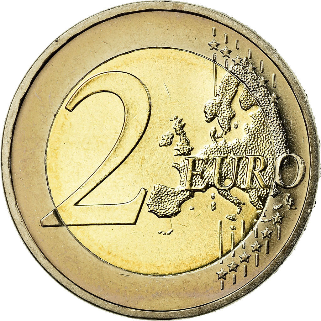 GERMANY - FEDERAL REPUBLIC, 2 Euro, 2010, MS(65-70), Bi-Metallic, KM:285