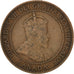 Moneda, Canadá, Edward VII, Cent, 1910, Royal Canadian Mint, Ottawa, SC