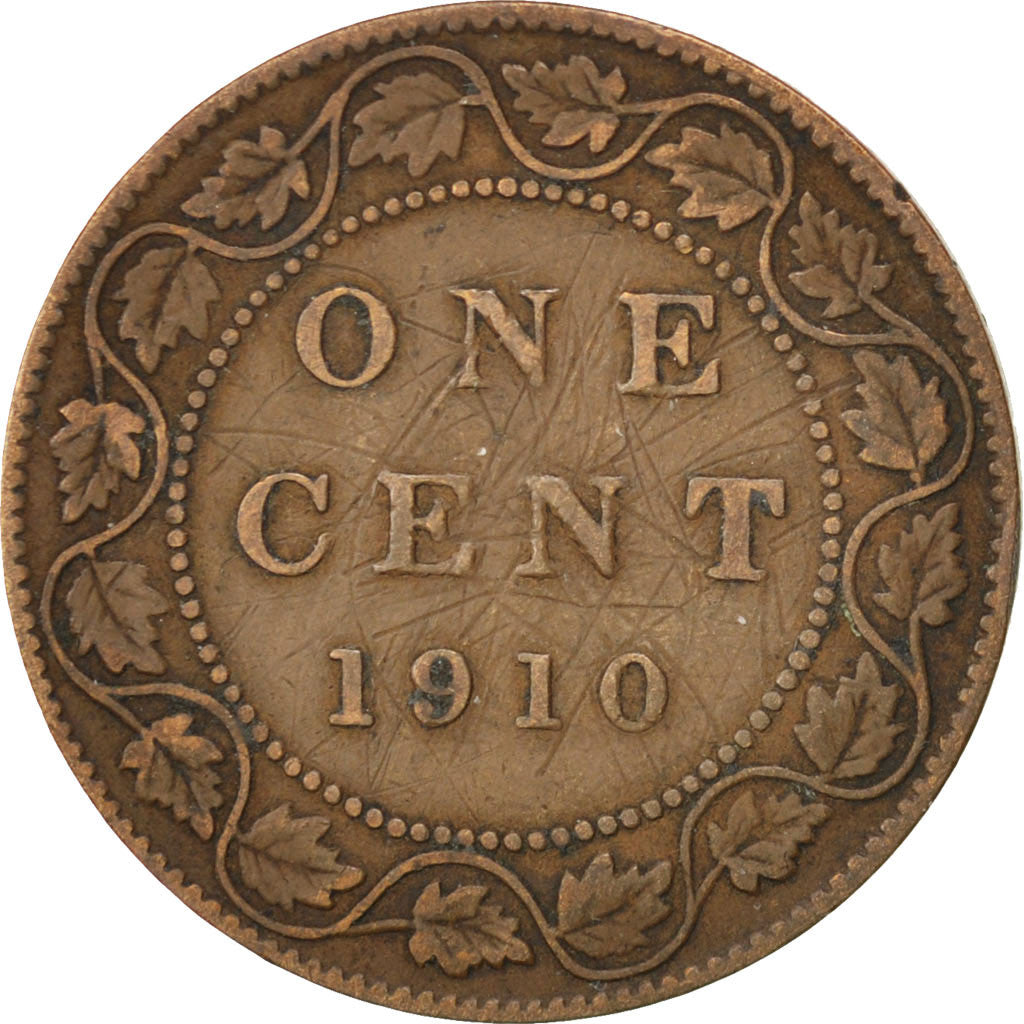Coin, Canada, Edward VII, Cent, 1910, Royal Canadian Mint, Ottawa, MS(63)