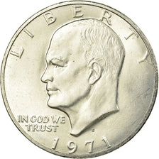 Coin, United States, Eisenhower Dollar, Dollar, 1971, U.S. Mint, San Francisco
