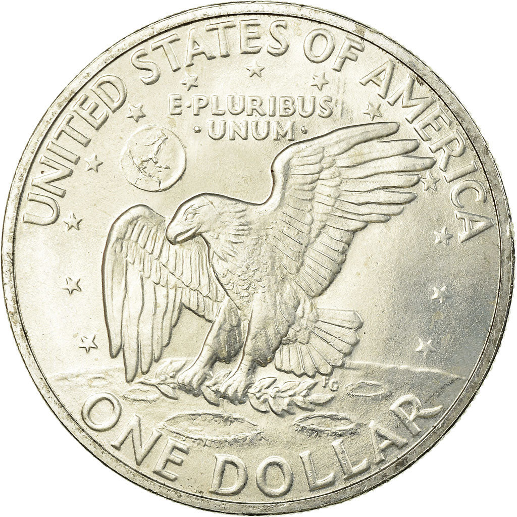 Coin, United States, Eisenhower Dollar, Dollar, 1971, U.S. Mint, San Francisco