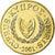 Moneta, Cypr, 20 Cents, 2001, MS(63), Mosiądz niklowy, KM:62.2