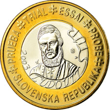 Slovakia, Euro, Essai-Trial, 2003, MS(64), Bi-Metallic