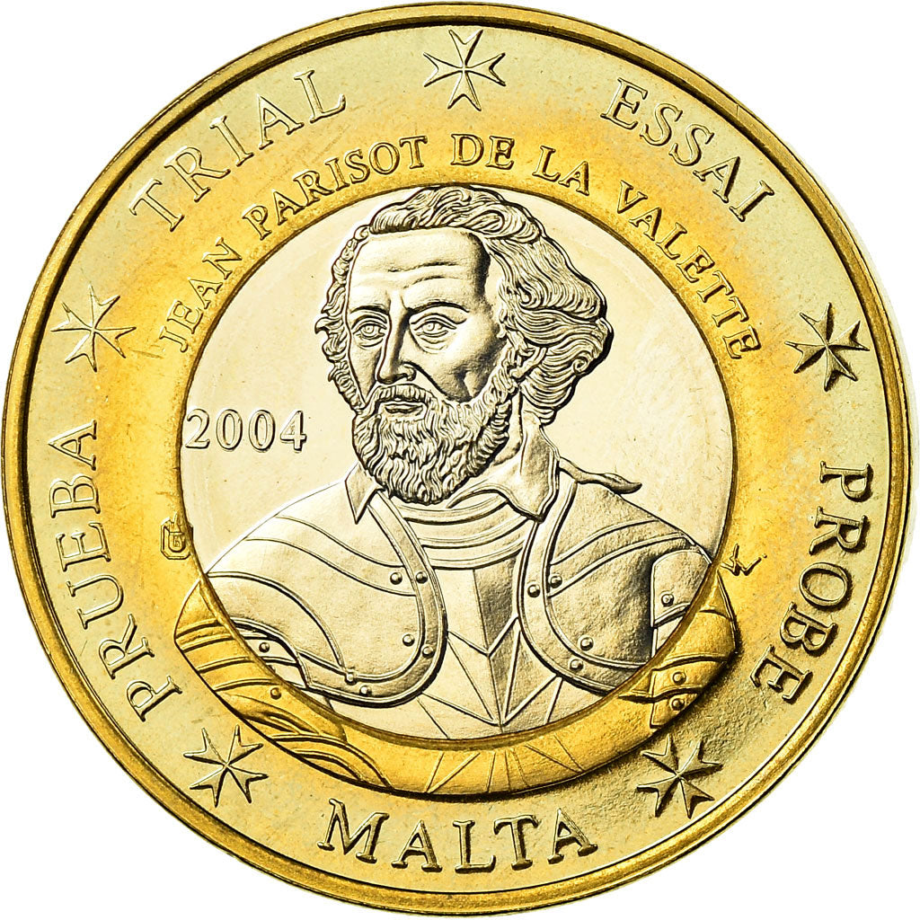 Malte, Euro, Essai-Trial, 2004, SPL+, Bi-Metallic