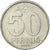 Coin, GERMAN-DEMOCRATIC REPUBLIC, 50 Pfennig, 1973, Berlin, EF(40-45), Aluminum