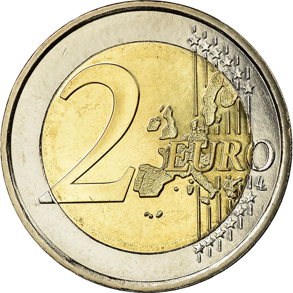 France, 2 Euro, 1999, MS(65-70), Bi-Metallic, KM:1289