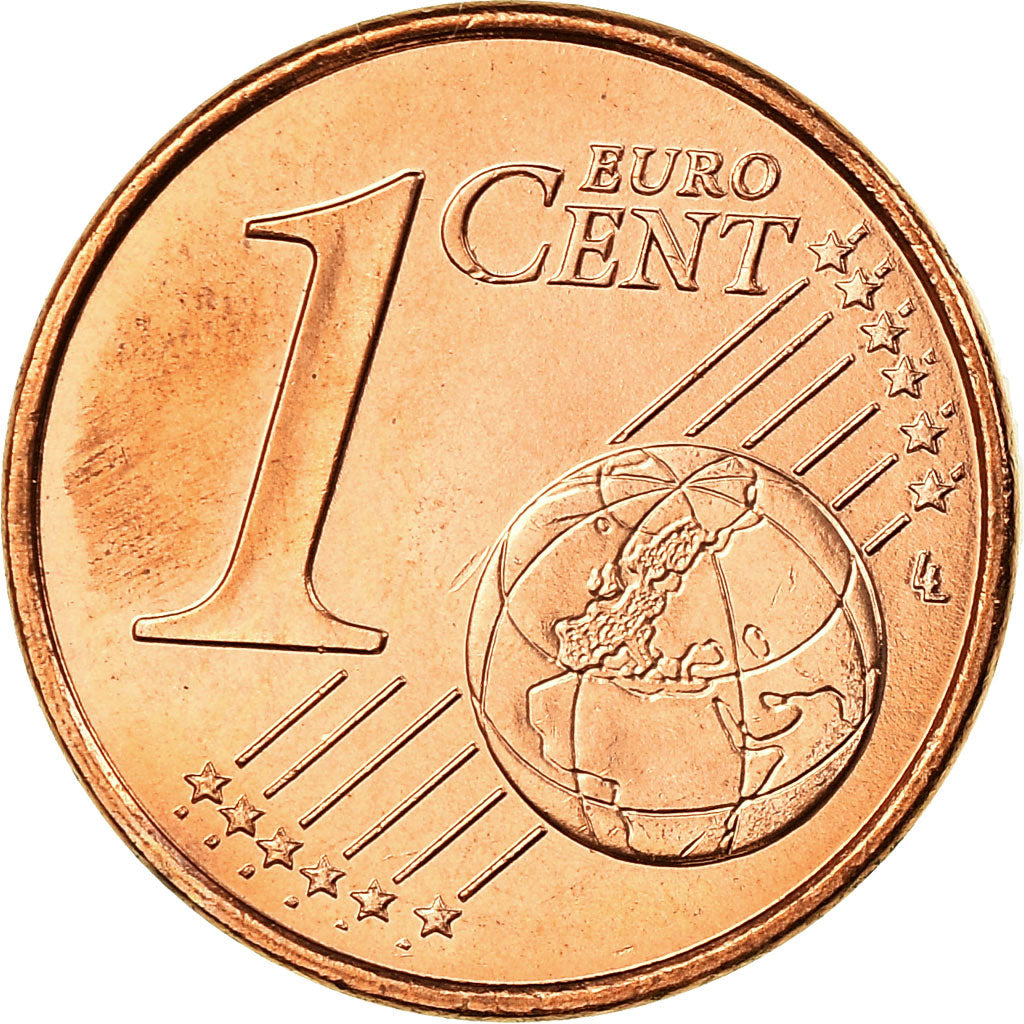 France, Euro Cent, 2002, MS(65-70), Copper Plated Steel, KM:1282