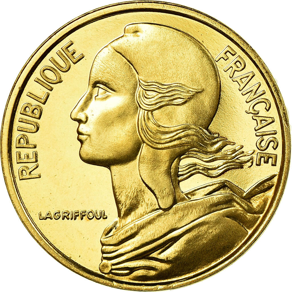 Coin, France, Marianne, 5 Centimes, 1995, Paris, Proof, MS(65-70)