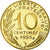 Moneta, Francja, Marianne, 10 Centimes, 1995, Paris, Proof, MS(65-70)