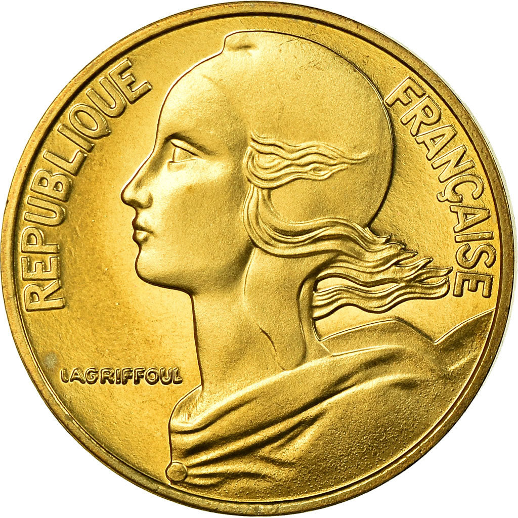 Munten, Frankrijk, Marianne, 10 Centimes, 2000, Paris, Proof, FDC