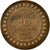 Moneta, Tunisia, Muhammad al-Nasir Bey, 10 Centimes, 1917, Paris, EF(40-45)