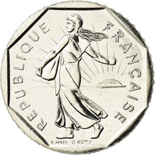 Munten, Frankrijk, Semeuse, 2 Francs, 1988, Paris, FDC, Nickel, KM:942.1