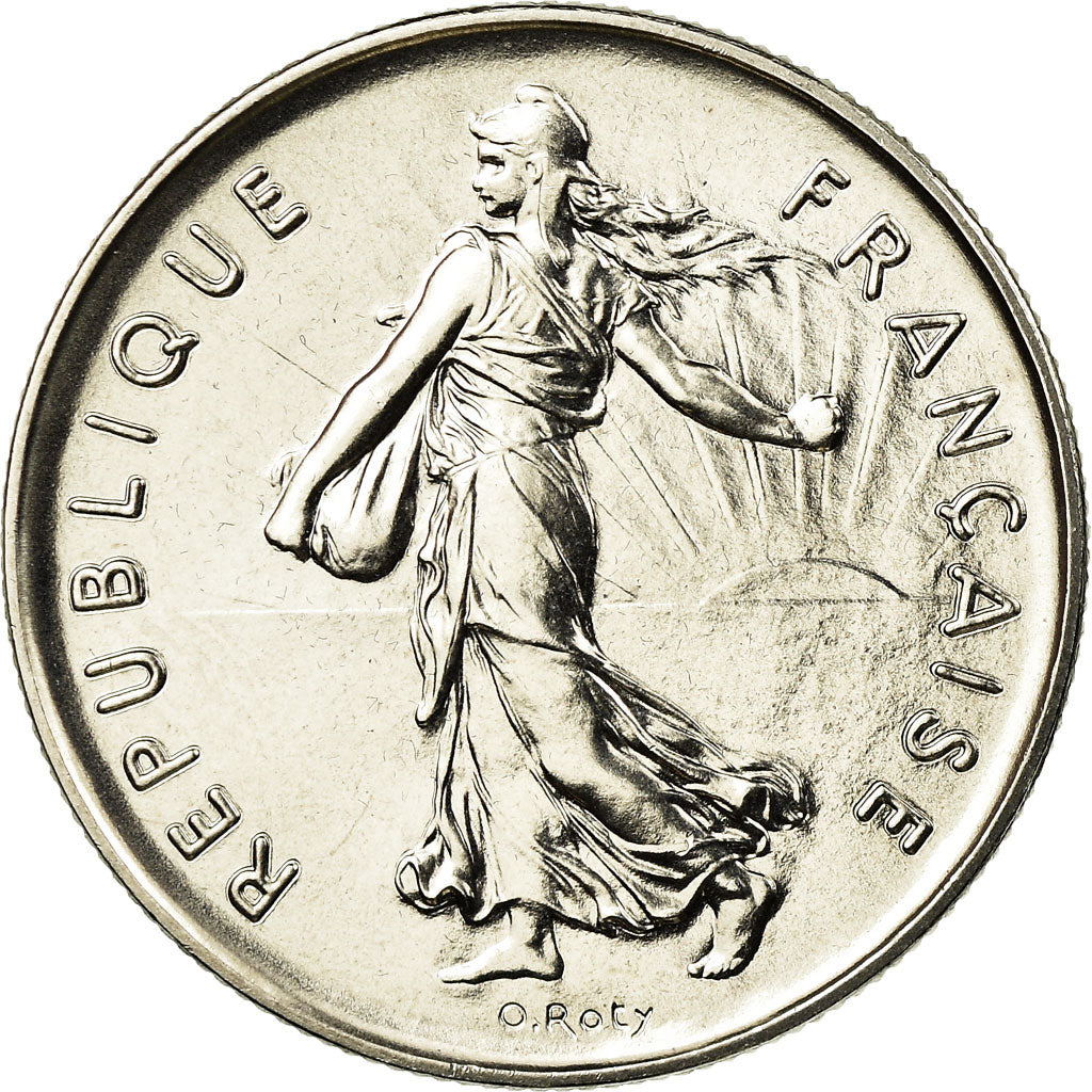 Coin, France, Semeuse, 5 Francs, 1988, Paris, MS(65-70), Nickel Clad