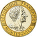 Moneta, Francia, Montesquieu, 10 Francs, 1989, Paris, FDC, Bi-metallico, KM:969