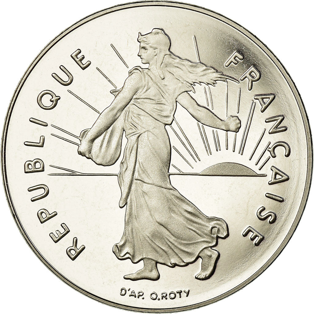 Coin, France, Semeuse, 5 Francs, 2001, Paris, Proof, MS(65-70), Nickel Clad