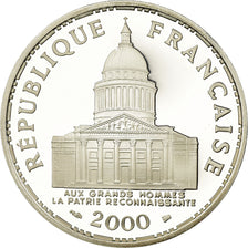 Coin, France, Panthéon, 100 Francs, 2000, Paris, Proof, MS(65-70), Silver