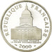 Coin, France, Panthéon, 100 Francs, 2000, Paris, Proof, MS(65-70), Silver