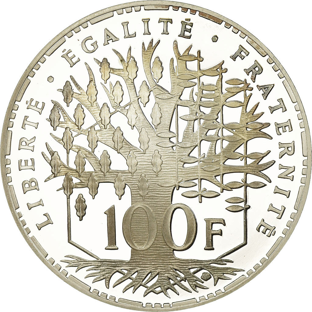 Coin, France, Panthéon, 100 Francs, 2000, Paris, Proof, MS(65-70), Silver