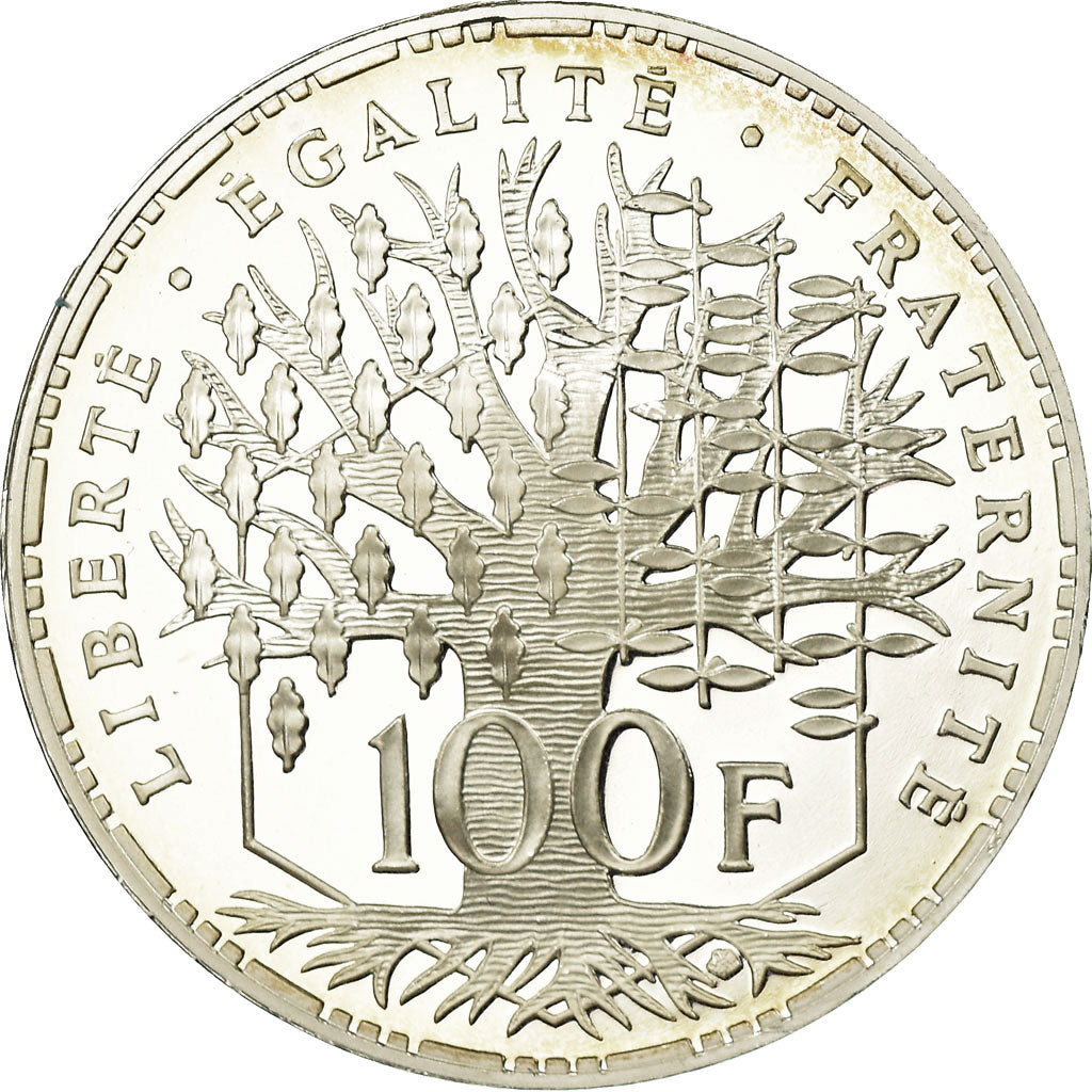 Coin, France, Panthéon, 100 Francs, 2000, Paris, Proof, MS(65-70), Silver