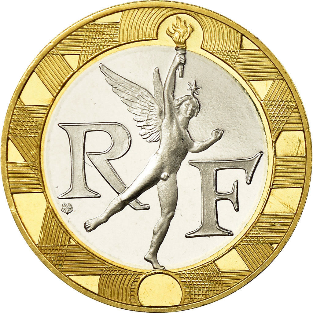 Coin, France, Génie, 10 Francs, 1995, Paris, Proof, MS(65-70), Aluminum-Bronze