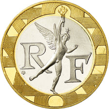 Coin, France, Génie, 10 Francs, 1995, Paris, Proof, MS(65-70), Aluminum-Bronze