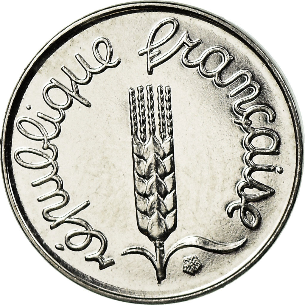 Coin, France, Épi, Centime, 1997, Paris, MS(65-70), Stainless Steel, KM:928