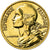 Moeda, França, Marianne, 5 Centimes, 2001, Paris, MS(65-70), Alumínio-Bronze