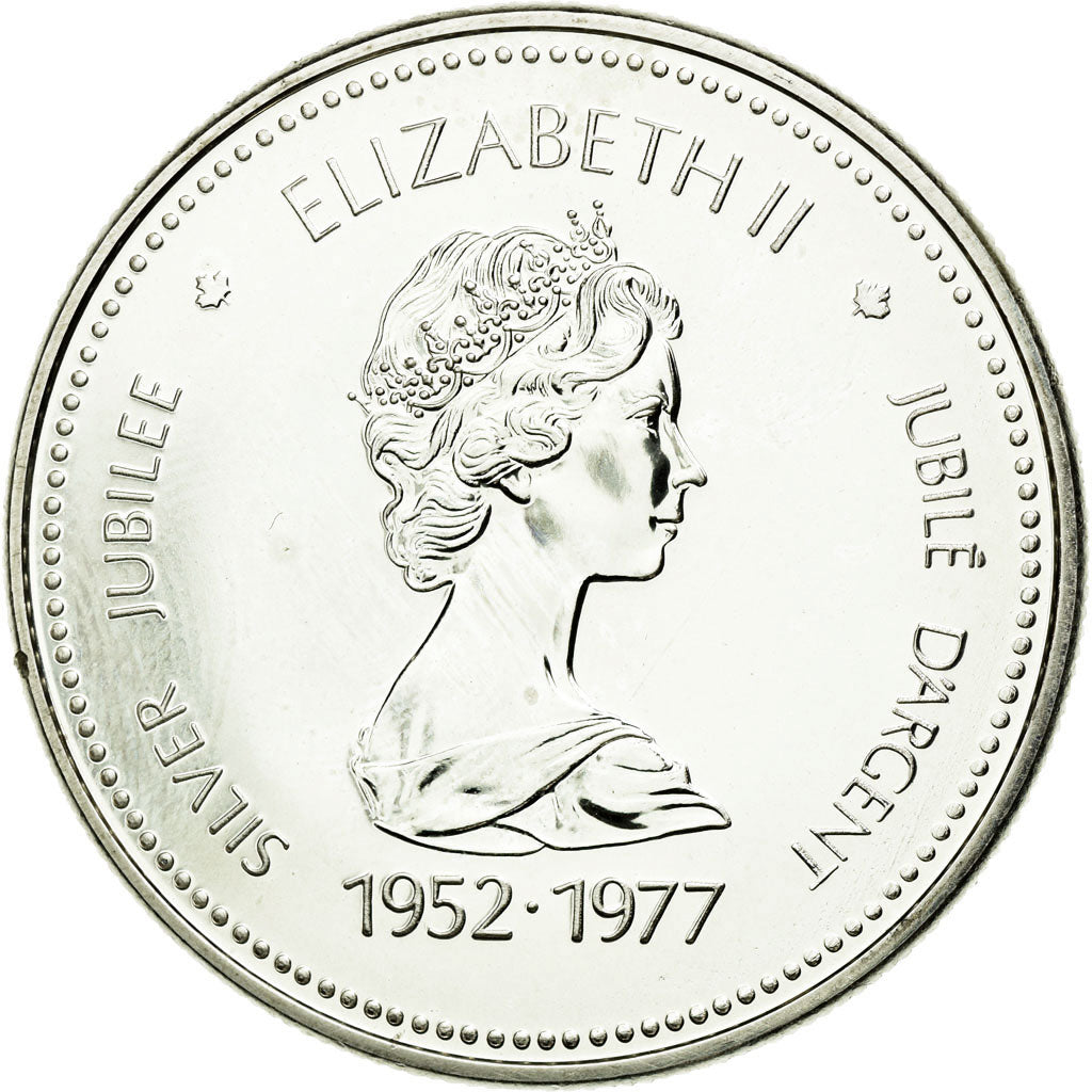 Moneta, Canada, Elizabeth II, Dollar, 1977, Royal Canadian Mint, Ottawa, FDC