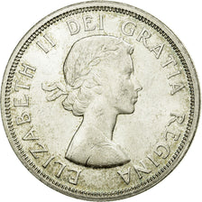 Coin, Canada, Elizabeth II, Dollar, 1964, Royal Canadian Mint, Ottawa