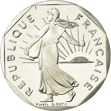 Coin, France, Semeuse, 2 Francs, 1991, Paris, Proof, MS(65-70), Nickel