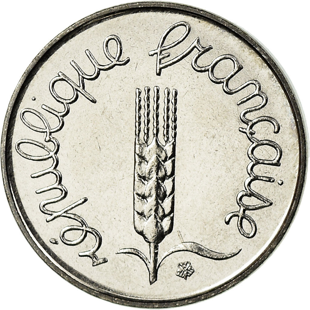 Moneda, Francia, Épi, Centime, 1987, Paris, FDC, Acero inoxidable, KM:928