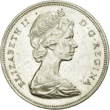 Coin, Canada, Elizabeth II, Dollar, 1966, Royal Canadian Mint, Ottawa