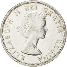 Coin, Canada, Elizabeth II, Dollar, 1962, Royal Canadian Mint, Ottawa