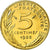 Coin, France, Marianne, 5 Centimes, 1988, Paris, MS(65-70), Aluminum-Bronze