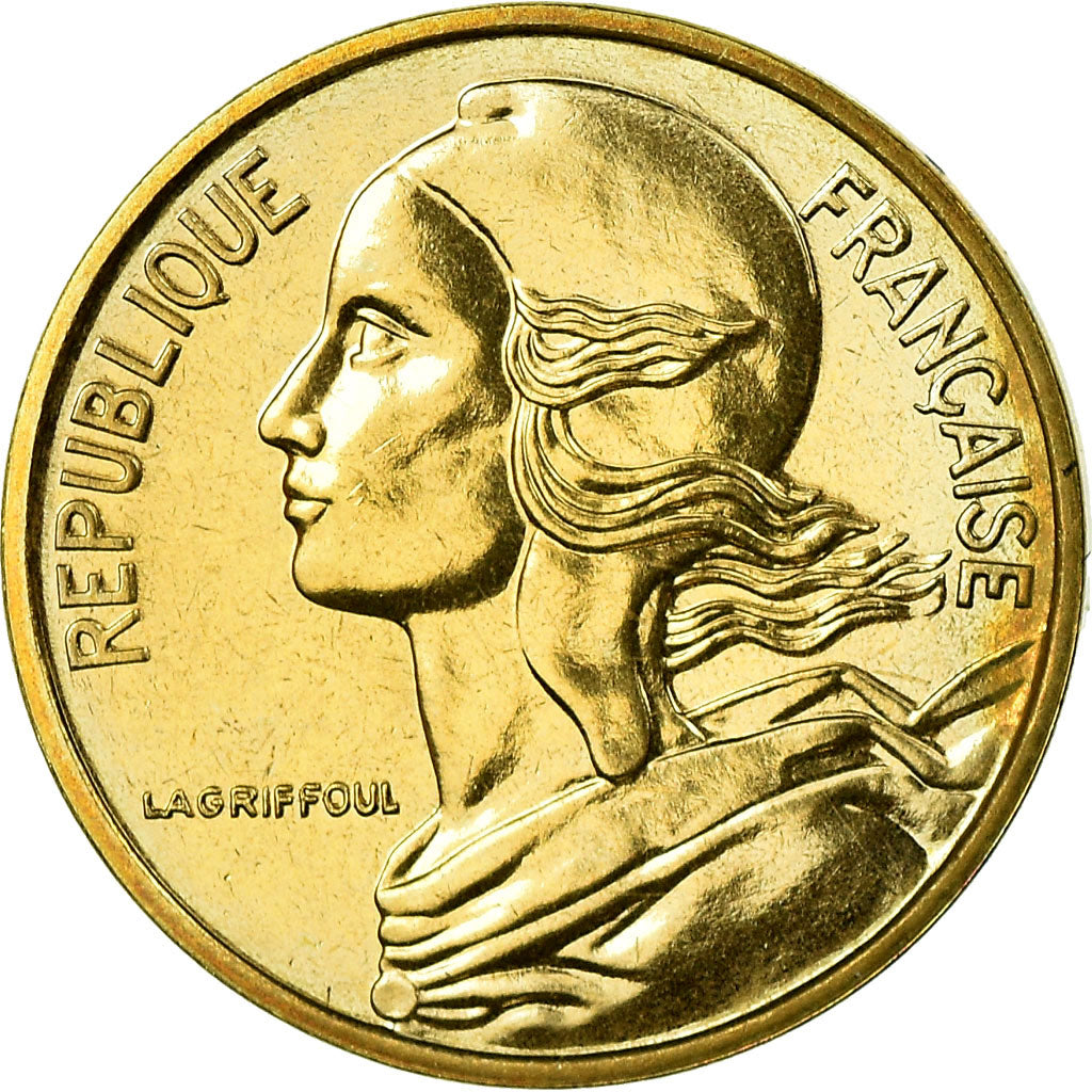 Coin, France, Marianne, 5 Centimes, 1989, Paris, MS(65-70), Aluminum-Bronze