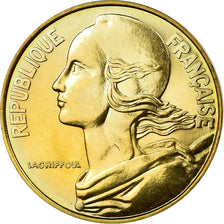 Coin, France, Marianne, 20 Centimes, 1989, Paris, MS(65-70), Aluminum-Bronze