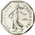 Moeda, França, Semeuse, 2 Francs, 1989, Paris, MS(65-70), Níquel, KM:942.1