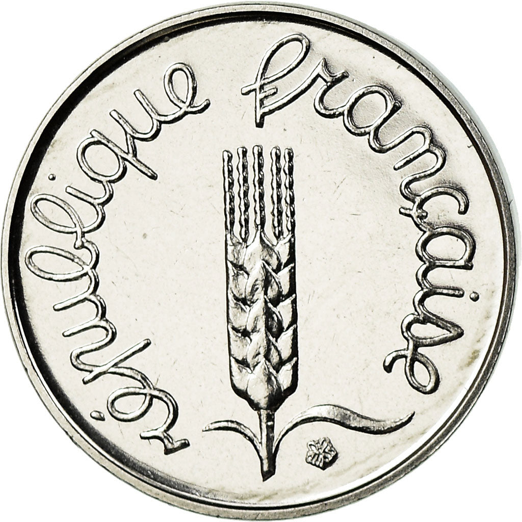Moneta, Francia, Épi, Centime, 1990, Paris, FDC, Acciaio inossidabile, KM:928