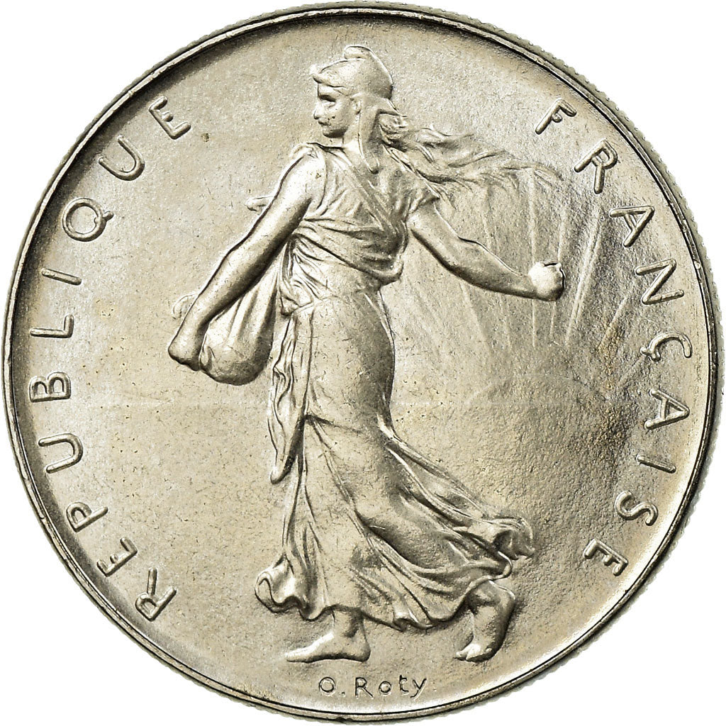 Moeda, França, Semeuse, Franc, 1979, Paris, MS(65-70), Níquel, KM:925.1