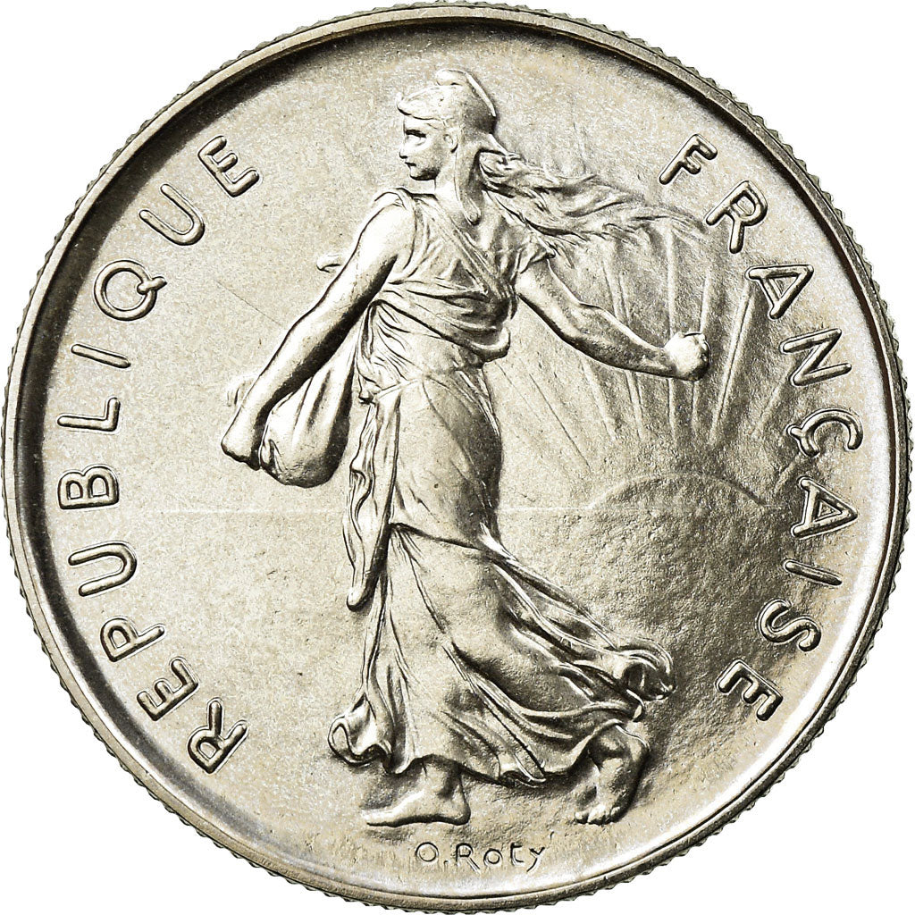 Coin, France, Semeuse, 5 Francs, 1979, Paris, MS(65-70), Nickel Clad