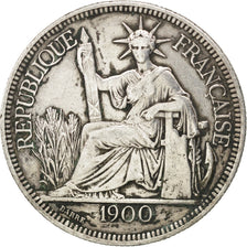Indochine, Piastre de Commerce, 1900 A, KM 5a.1