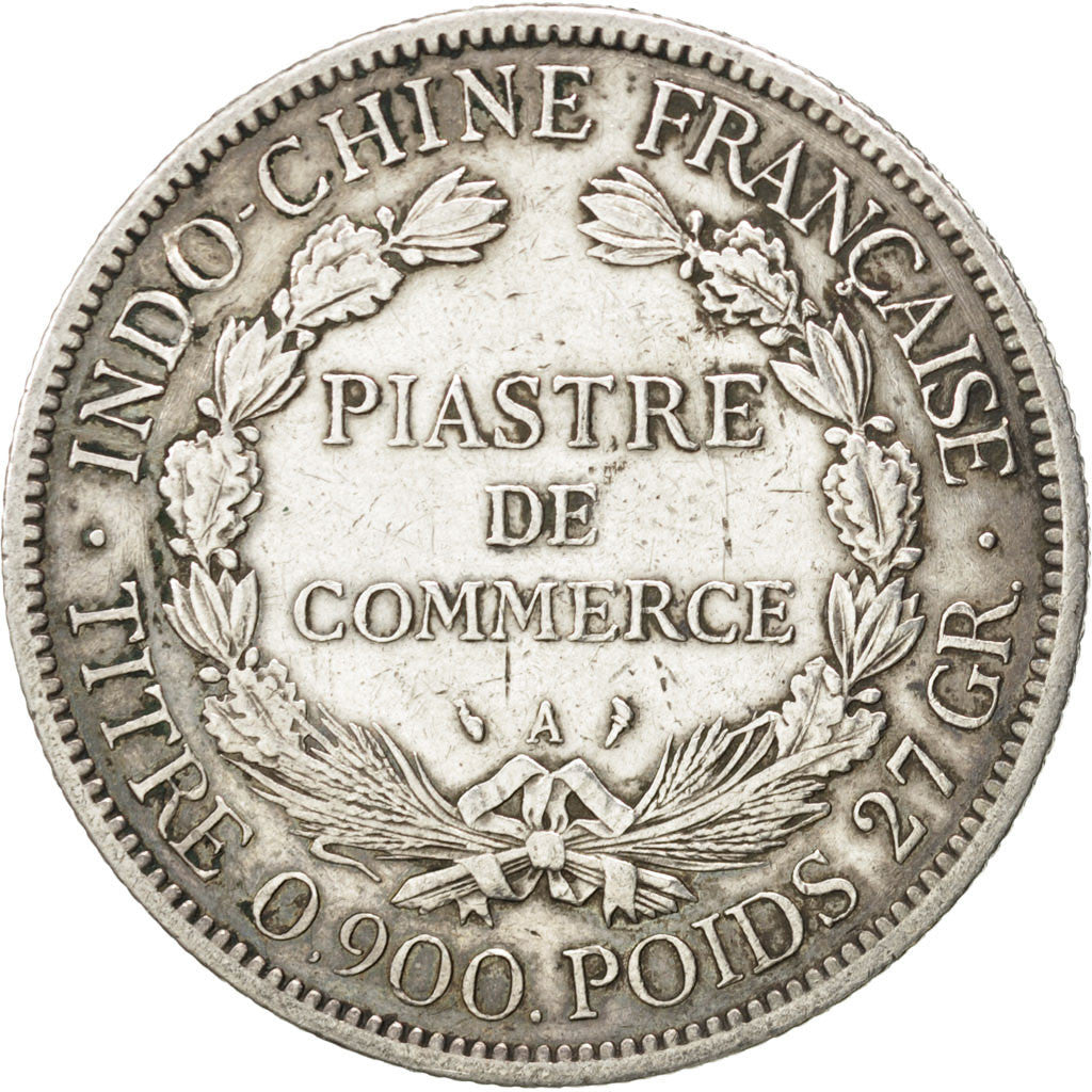 Indochine, Piastre de Commerce, 1900 A, KM 5a.1