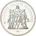 Coin, France, Hercule, 50 Francs, 1980, Paris, MS(65-70), Silver, KM:941.1