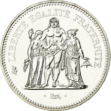 Coin, France, Hercule, 50 Francs, 1980, Paris, MS(65-70), Silver, KM:941.1