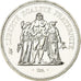 Coin, France, Hercule, 50 Francs, 1980, Paris, MS(65-70), Silver, KM:941.1