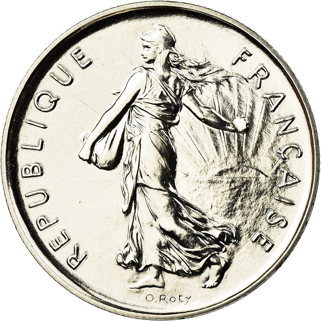 Coin, France, Semeuse, 5 Francs, 1983, Paris, MS(65-70), Nickel Clad