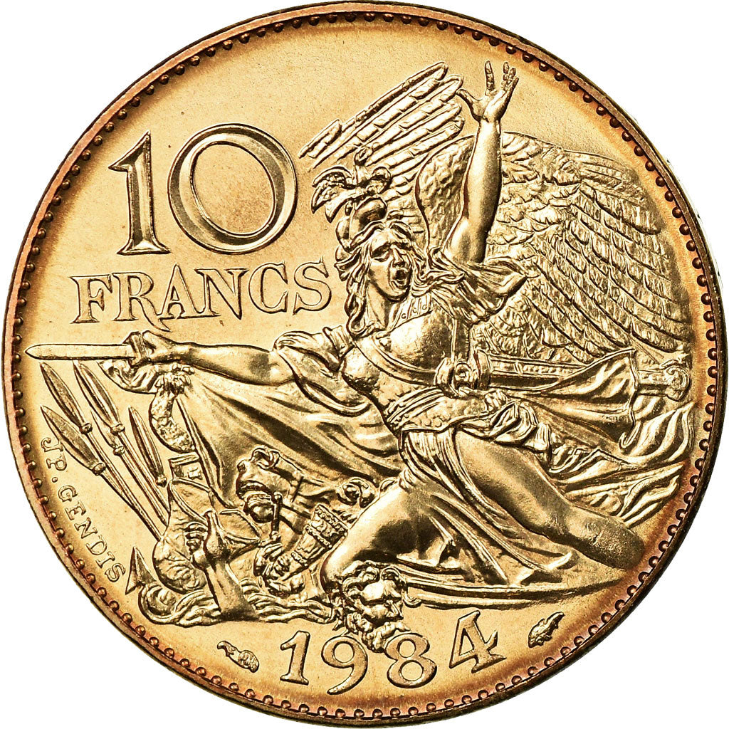 Moneta, Francja, François Rude, 10 Francs, 1984, Paris, MS(65-70)