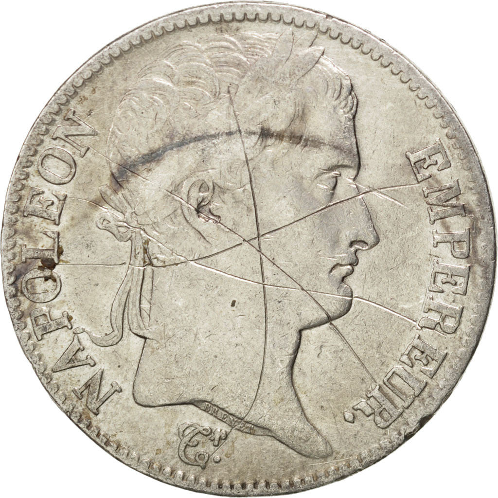 Premier Empire, 5 Francs Napoléon Ier Empereur, 1812 Q, KM 694.12